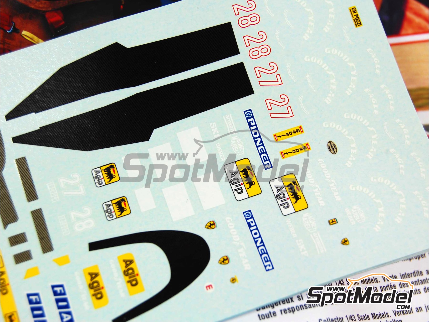 Tameo TMK142 – Kit F1 Ferrari 643 GP France 1991, 1/43, Metal Blanc